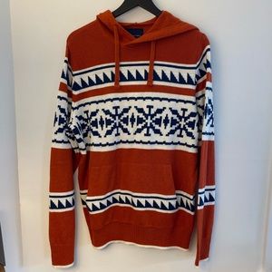 Men’s hooded sweater. NWT